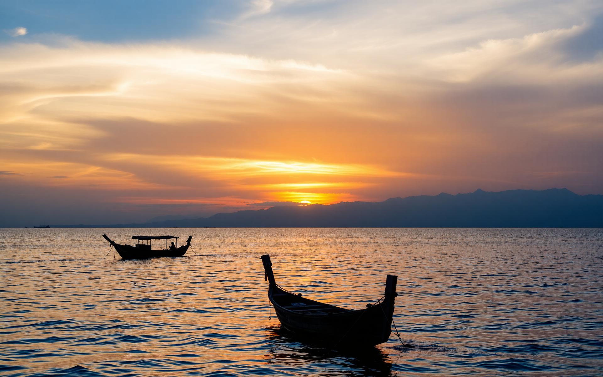 Lovina Bali sunrise